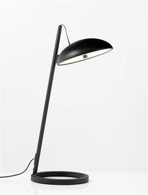 Veioza, lampa de masa LED Flute negru