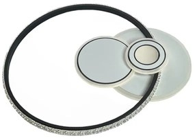 Lustră LED dimabilă aplicată LED/80W/230V 3000-6500K + telecomandă