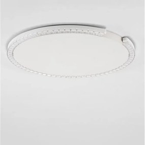 Plafoniera circulara aluminiu alb GREAMY D-65cm