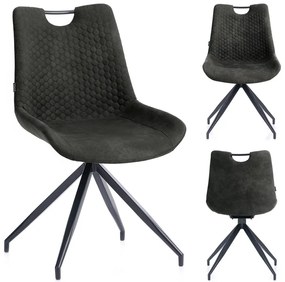 Reducere Scaun de sufragerie Sahari culoare maro inchis II. calitate