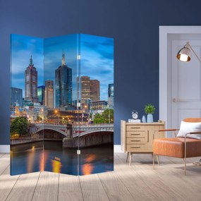 Paravan - Orașul Melbourne (126x170 cm)
