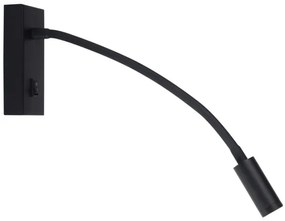 Veioză LED de flexibilă Kanlux 32522 TONIL LED/2,7W/230V negru