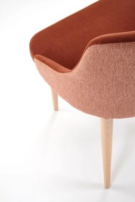 Scaun rotativ Malaga cinnamon H79 cm