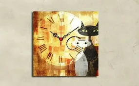 Ceas de perete Cats 2828CS-12 , 28 x 28 cm