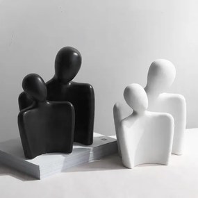 Decorațiune de masă, 20 x 5,5 x 14,5 cm, neagră