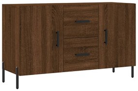 828187 vidaXL Servantă, stejar maro, 100x36x60 cm, lemn compozit