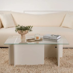 Măsuță de cafea Vetrino Wooden White