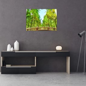 Tablou - Privire spre pădure (70x50 cm)