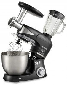 Robot de bucatarie 3 in 1 Techwood TRO-5066, 1000W, mixer 5L, blender 1.5L, masina de tocat