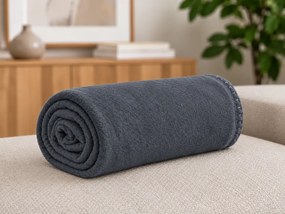 Patura fleece MELVIRA DUO, sarda Dimensiune: 150 x 200 cm