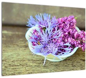 Tablou cu decorațiune din lavanda (70x50 cm)