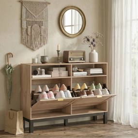 HOMCOM dulap pantofi compact | Aosom Romania
