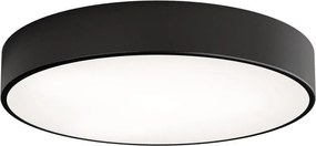 Plafonieră CLEO cu senzor, 4xE27/24W/230V, diam. 50 cm, neagră