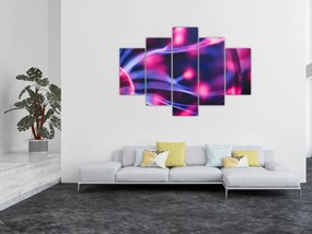 Tablou abstract mov (150x105 cm)