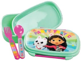 Gabby&#039;s Dollhouse Color Fade cutie de sandwich + set de tacâmuri