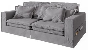 Canapea gri deschis 236 cm Nora – Ropez