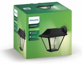 Philips 16495/30/PN - Aplica perete exterior MYGARDEN ALPENGLOW E27/60W/230V