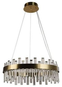 Lustră LED de cristal dimabilă pe cablu LED/80W/230V + telecomandă