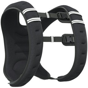 HOMCOM Vestă de Greutate Reglabilă pentru Antrenament de Forță, 10 kg, 40x35 cm, Negru | Aosom Romania