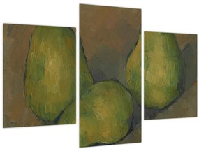 Tablou - Paul Cézanne, Three Pears, reproducere (90x60 cm)