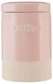 Recipient din ceramică pentru cafea Premier Housewares, 616 ml, roz