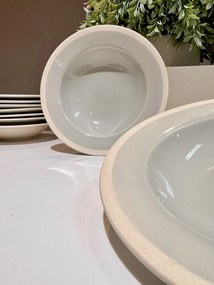 Farfurie Paste Glaze Gri Antracit (26cm glazurat manual)