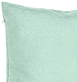 Perna Decorativa BTS Army 5, 40x40 cm, Verde Menta, Husa Detasabila, Burduf