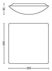 Plafonieră LED Philips 31240/67/16 MYLIVING MEZEN 1xLED/17W/230V