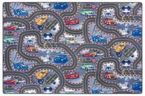 Covor pentru copii Hanse Home Play Race Track, 140x200 cm