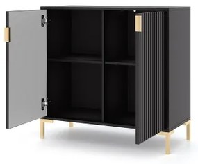 Comodă FLOP, neagră