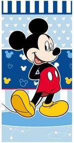Disney Mickey Blue prosop de baie, prosop de plajă 70x140cm