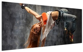 Tablou cu dansatoarea street dance (120x50 cm), în 40 de alte dimensiuni noi