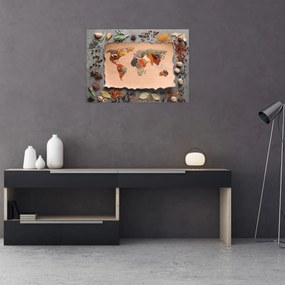 Tablou - Rădăcinile lumii (70x50 cm)