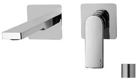 Paffoni - Baterie lavoar pentru instalare încastrată TANGO inox