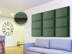 Panou tapițat Soundless 40x30 cm (verde). 1068518