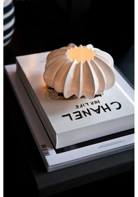 Sfeșnic din porțelan Kähler Design Stella, ⌀ 13,5 cm, alb