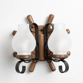 Aplică Brilagi TIMONA 2xE14/40W/230V fag/nuc