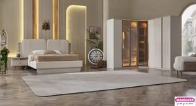 Mobilier dormitor dulap colt 7 usi,Verona