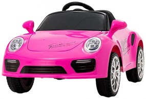 Masinuta Electrica cu acumulator pentru copii NOVOKIDS™ Beetle Mini Car, Cu telecomanda, Melodii si lumini, Max 30 kg, Usi cu deschidere, 2 Viteze,