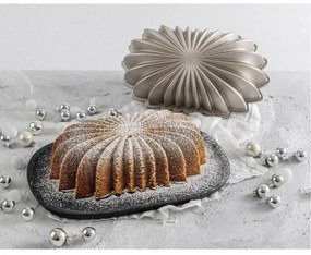 Forma de copt Dr.Oetker Sensation 2554, 27.5 cm, Acoperire antiaderenta, Aluminiu turnat, Argintiu