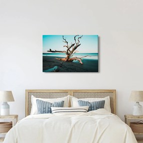 Tablou - Debarcare pe plaja (90x60 cm)