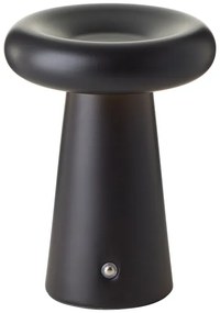 Lampă LED tactilă dimabilă de masă Brilliant MUFFIN LED/3W/5V USB IP44 negru