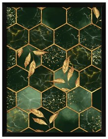 Poster 30x40 cm Honeycomb