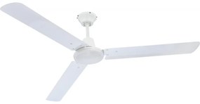Candelabru Ferro 0310, cu ventilator, cu intrerupator, alb, IP20, Globo