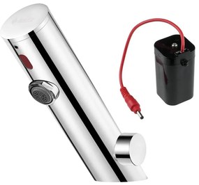 Deante BQR_P29R - Baterie umyvadlová bezdotyková SENSE 4xAA, leštěná oțel