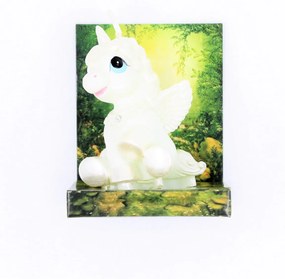 Lumânare decorativă figurină - Unicorn 4x5x8 cm