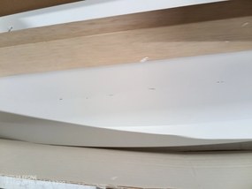 OFERTA Masa de dining alba COMBO II 120(160)X80, extensibila II. calitate