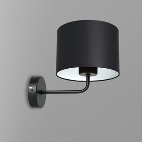 Lampă de perete ARDEN 1xE27/60W/230V negru/alb