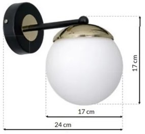 Aplică SPARTA 1xE14/40W/230V