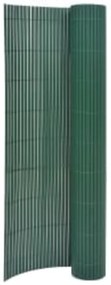 vidaXL Gard pentru grădină cu 2 fețe, verde, 110x300 cm